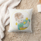 Coussin Garçon Avec Daffodiles (Couverture)