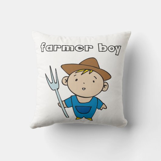 Coussin Garçon fermier (Verso)