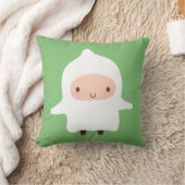 Coussin Garçon mignon Halloween de fantôme et de squelette (Couverture)