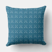 Coussin Garçon Nursery Bébé Naissance Stat Renard Flèche M (Verso)