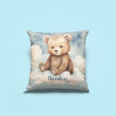 Coussin Garçons de l'ours céleste Nursery personnalisée