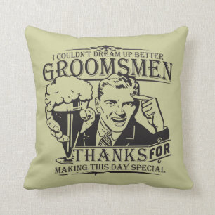 Coussin Garçons d'honneur de Merci