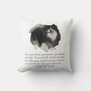 Coussin Garde de Pomeranian Femelle