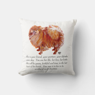 Coussin Garde de Poméranie Femelle