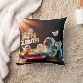 Coussin Garde mère 3D double face : Coeur et larmes "Amour (Couverture)