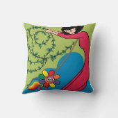 Coussin Garde mère 3D double face : Coeur et larmes "Amour (Verso)