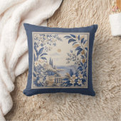 Coussin Gardens Syracuse Coastal Landscape Cushion (Couverture)