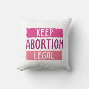 Coussin Garder l'avortement légal