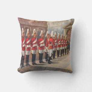 Coussin Gardes de la vie de la reine du Royaume-Uni