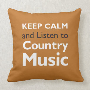 Coussin Gardez le pays calme