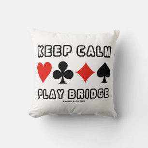 Coussin Gardez le pont calme de jeu (quatre costumes de