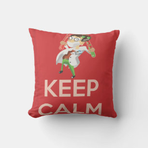 Coussin Gardez votre calme et faites confiance à la scienc