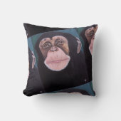 Coussin Gardien de la forêt Peinture d'Alfred Fox (Recto)