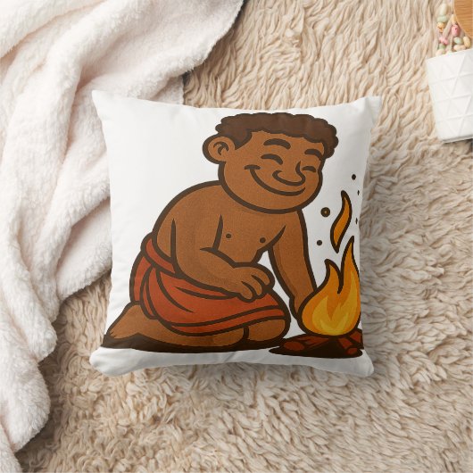 Coussin Gardien du feu Dumi (Couverture)