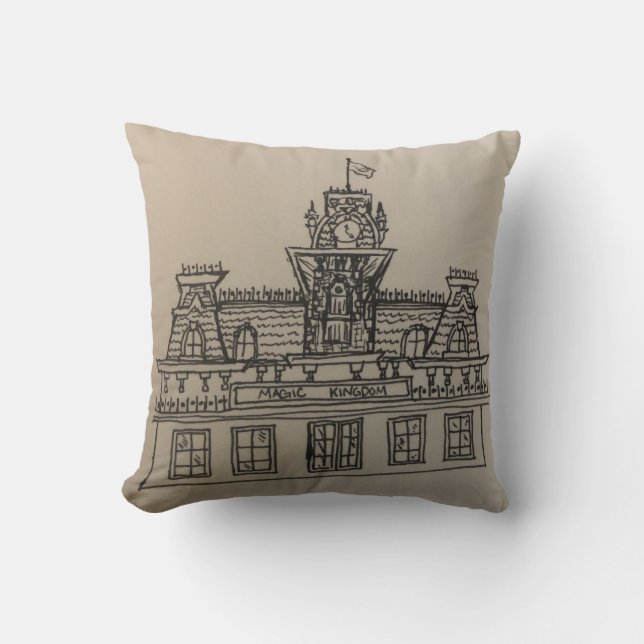 Coussin Gare ferroviaire (Recto)