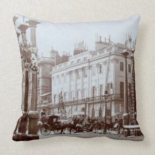 Coussin Garez la ruelle étant décorée pour le diamètre