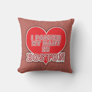 Coussin Garez mon coeur dans la maison de Boston