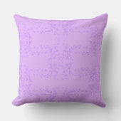 Coussin Garlands Lilac (Recto)