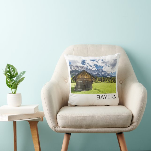 Coussin Garmisch Partenkirchen Bavaria Alpes Panorama (Chaise)
