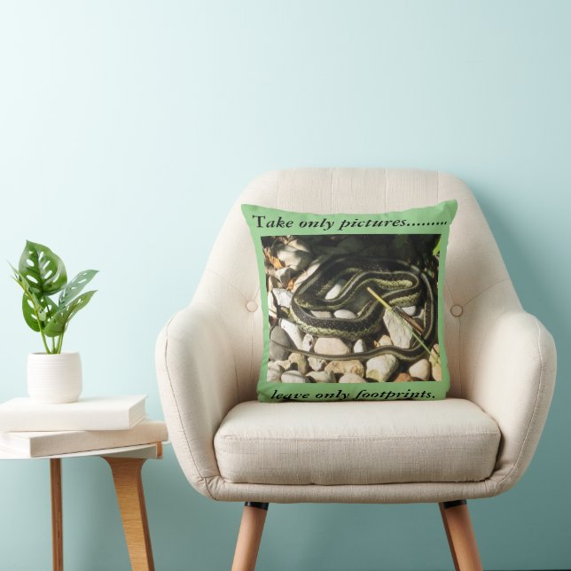 Coussin Garter Snake Prendre Seulement Des Photos  (Chaise)