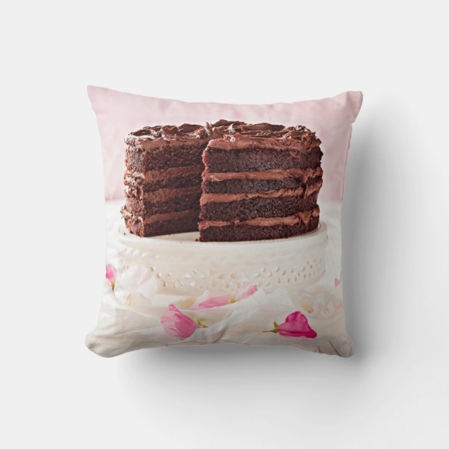 Coussin Gâteau au chocolat, Afrique du Sud (Recto)