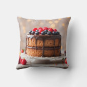 Coussin Gâteau avec des baies sur le dessus (Verso)