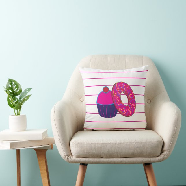 Coussin Gâteau de donut  (Chaise)