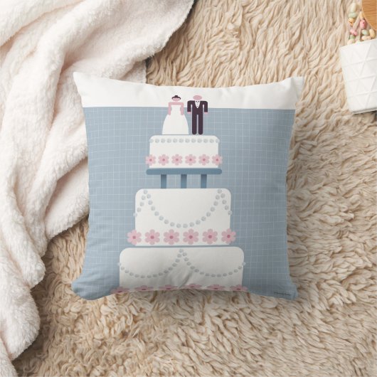 Coussin Gâteau de mariage (Couverture)