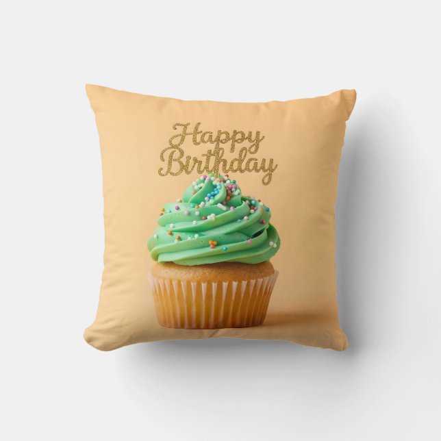 Coussin Gâteaux d'anniversaire (Recto)