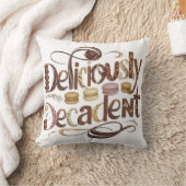 Coussin Gâteaux délicieusement décadents & Design au choco (Couverture)