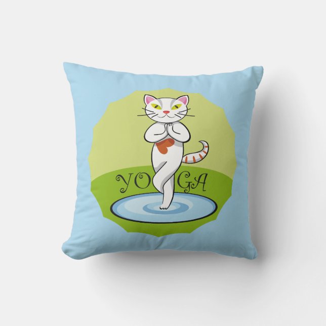 Coussin Gato Yoga (Recto)