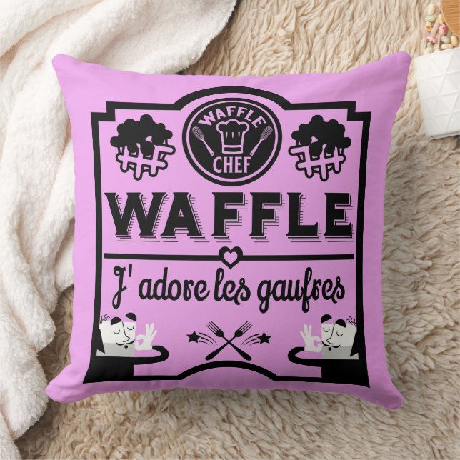 Coussin gaufres de Belgique (Couverture)