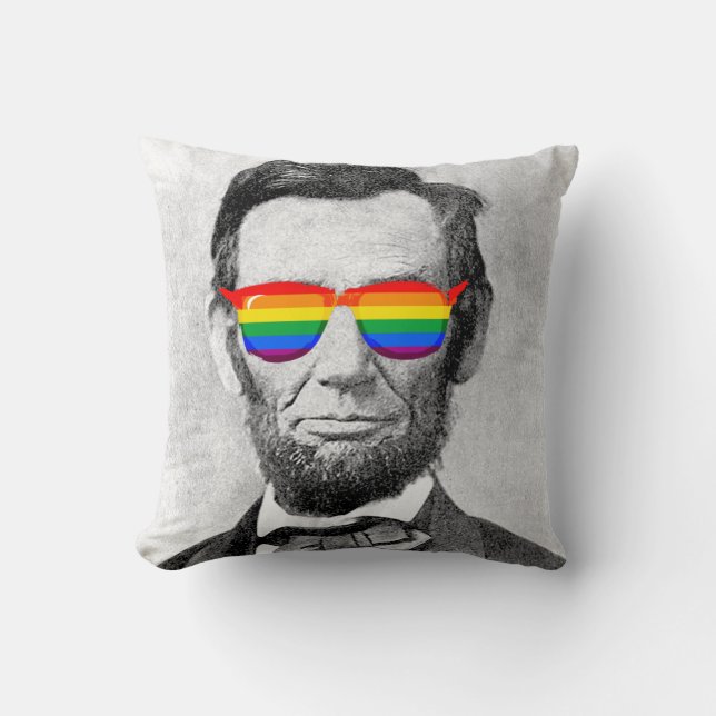 Coussin Gaybraham Lincoln (Recto)