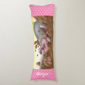 Coussin géant du corps Hippopotames dans la boue m (devant Vertical)