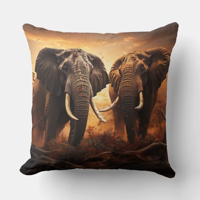Coussin Géants gentils (Recto)