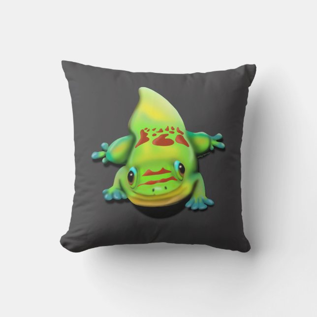 Coussin Gecko Gold Dust Day (Recto)