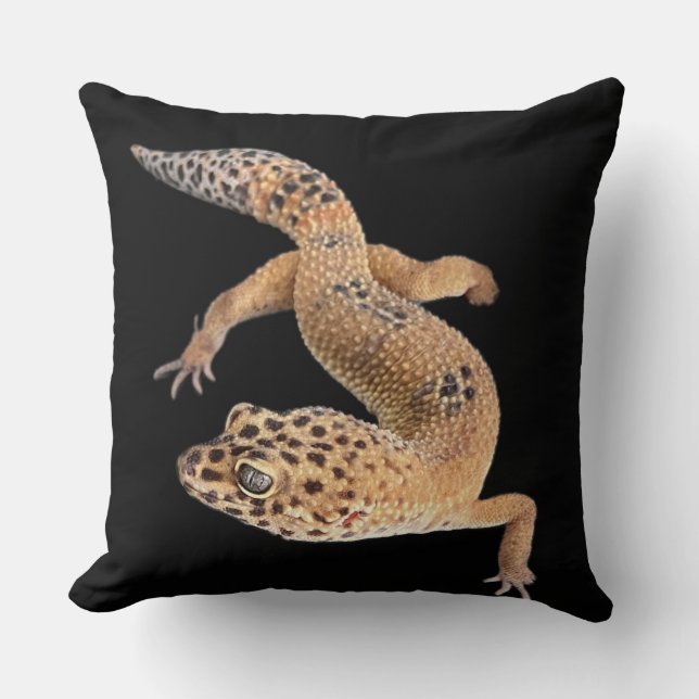 Coussin  Gecko léopard  (Recto)