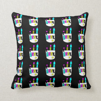 Coussin geek cmyk poche protecteur design