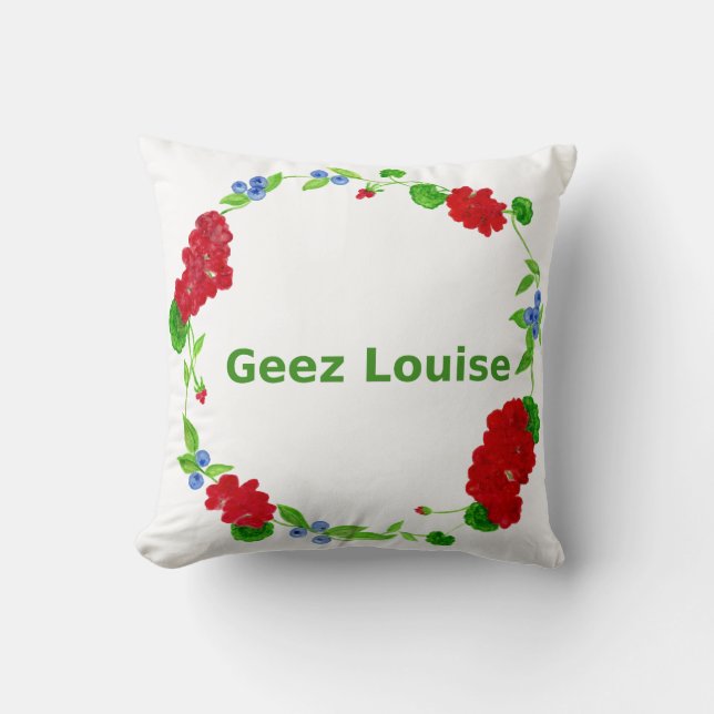 Coussin Geez Louise (Recto)