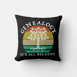 Coussin Généalogie - Tout est relatif