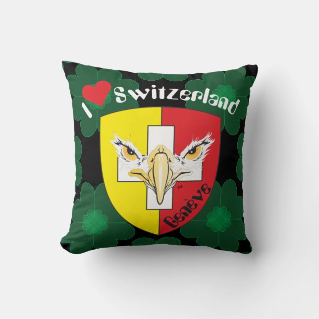 Coussin Genève / Genève Suisse Svizzera (Recto)