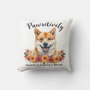 Coussin Génial et gracieux, bienheureux, mignon chien