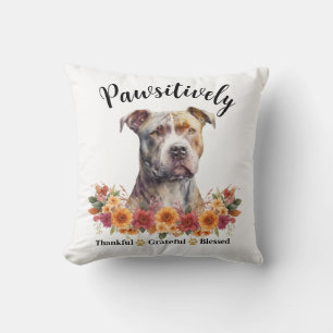 Coussin Génial et gracieux, bienheureux, mignon chien