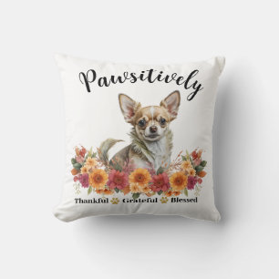 Coussin Génial et gracieux, bienheureux, mignon chien