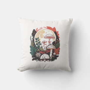 Coussin Gent esthétique Goblincore et Cottagecore Champign