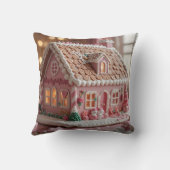 Coussin gentil pain d'épice rose (Verso)