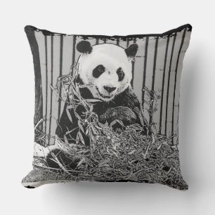 Coussin Gentil Panda Géant