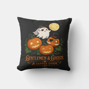 Coussin Gentlemen & Ghosts Halloween