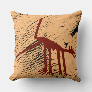 Coussin Géoglyphes Nazca Pérou Animaux