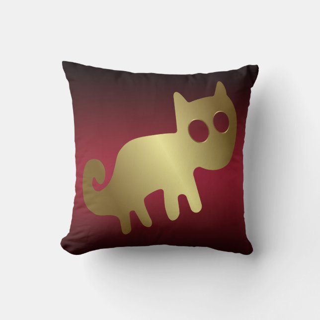 Coussin Geoglyphes Nazca Pérou Animaux Fox (Recto)